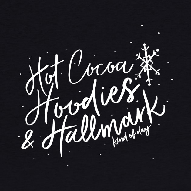 Holiday hallmark hot cocoa hoodie tee shirt by Art_byKay